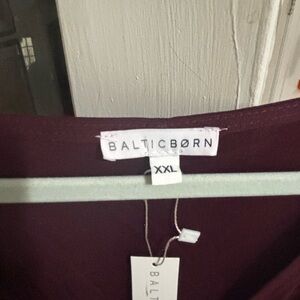 Baltic Born Deep Burgundy Blouse XXL
